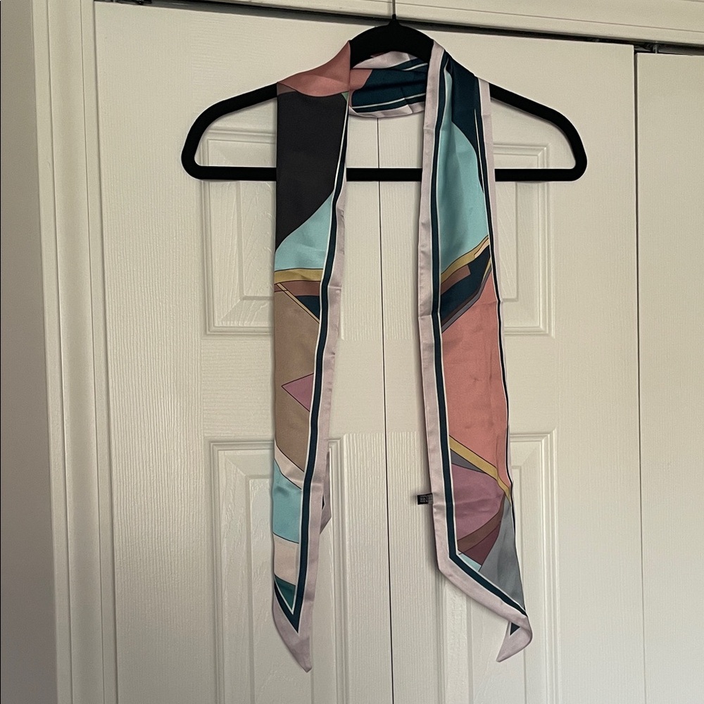 Scarf pastel colors perfect for spring summer